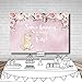 MEHOFOTO 7x5ft Cute Easter Bunny 1st Birthday Party Backdrop Pink Flowers Rabbit Some Bunny One Photography Background Photo Banner Poster