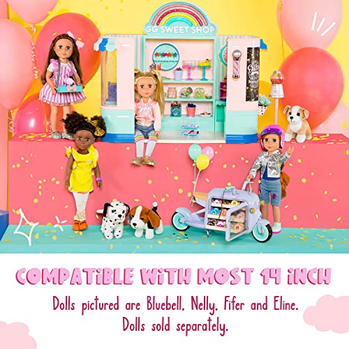 Glitter Girls Sweet Shop Toy Food - Candy Shop Playset With 237 Pieces For 14 Inch Dolls - Pretend Play Toys For 3+ Year Old Girls #TOP5