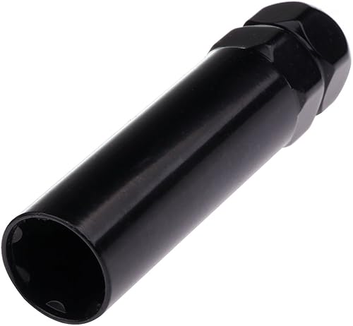 Miniatura 6 de ROADFAR 24 tuercas de rueda M14x2.0 de extremo cerrado de tamaño de rosca compatibles con Ford Expedition/para Ford para F-150/para Lincoln Mark