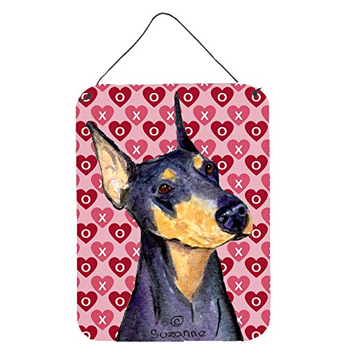Doberman portrait à suspendre cadeau idéal Saint-Valentin - 2