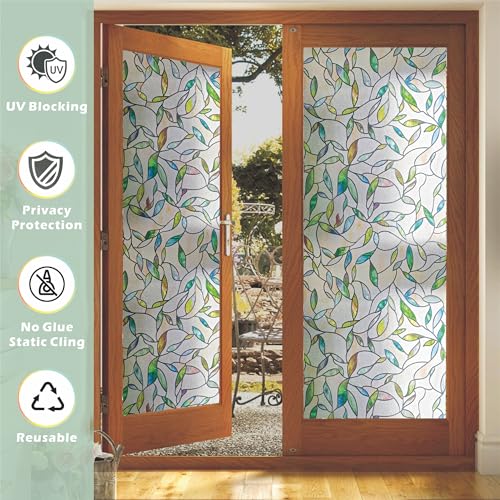 Película decorativa para ventana con efecto vitral 3D miniatura 2