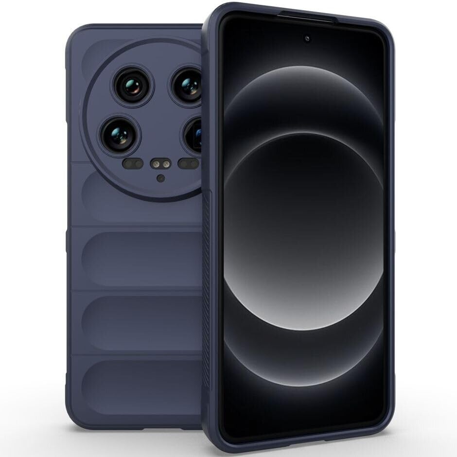 Back Case Cover for Xiaomi Mi 14 Ultra 5G, Compatible for Mi 14 Ultra Back Case Cover,Matte Case with Inner Lining, Liquid Silicon Magic Case with Camera Protection (TPU, Sapphire) Back Case Cover for Xiaomi Mi 14 Ultra 5G, Compatible for Mi 14 Ultra Back Case Cover,Matte Case with Inner Lining, Liquid Silicon Magic Case with Camera Protection (TPU, Sapphire)