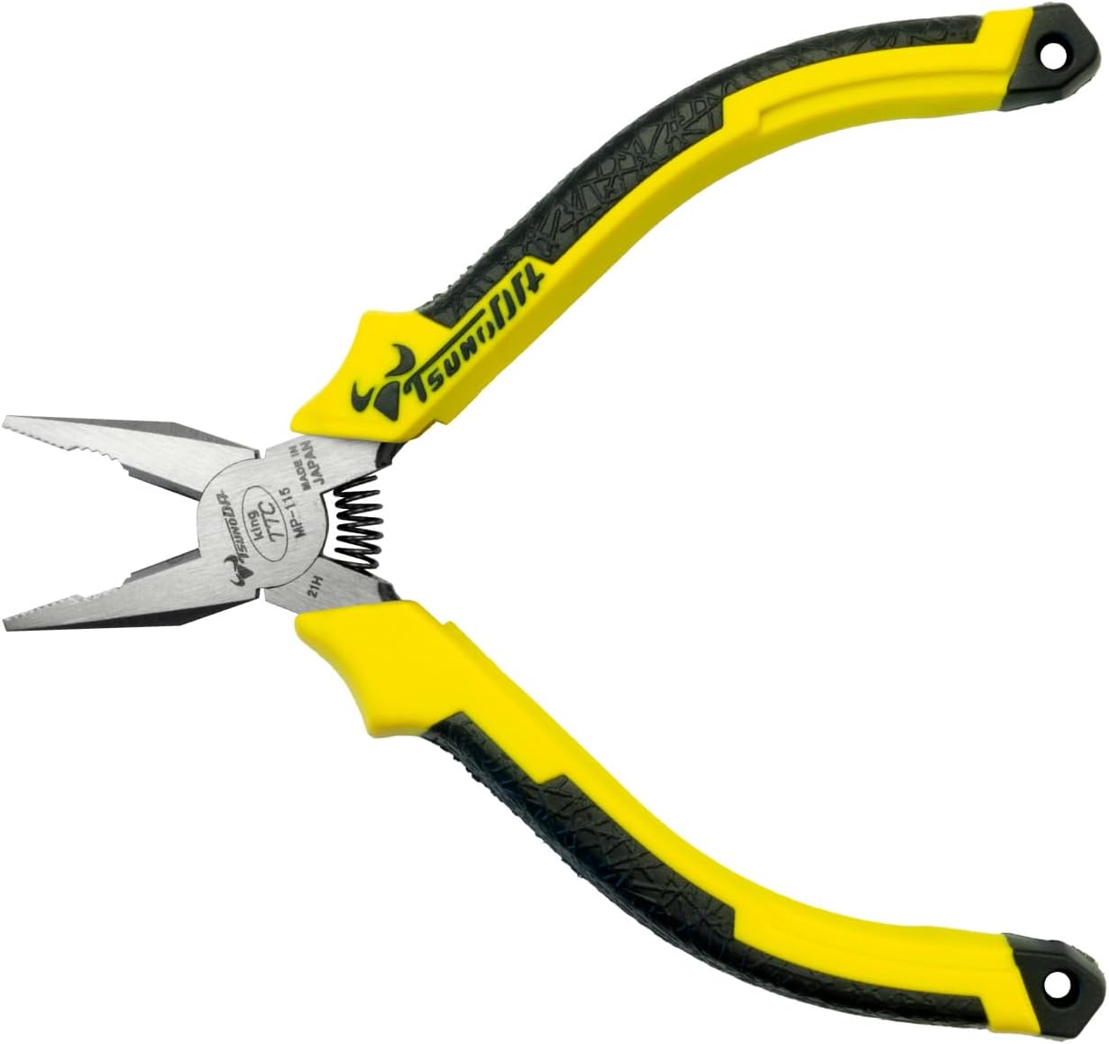 TSUNODA MP-115DG, Side Cutting Pliers 4.5-Inch TG grip
