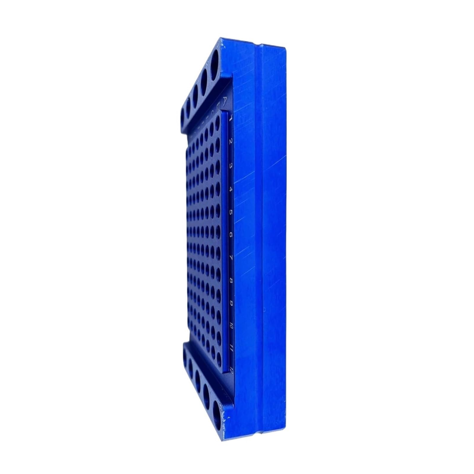 1 bloque de enfriamiento de aluminio con 106 pocillos (96 pocillos for tubos PCR de 0,2 ml y 10 for tubos de 1,5/2 ml).(106Hole-3)