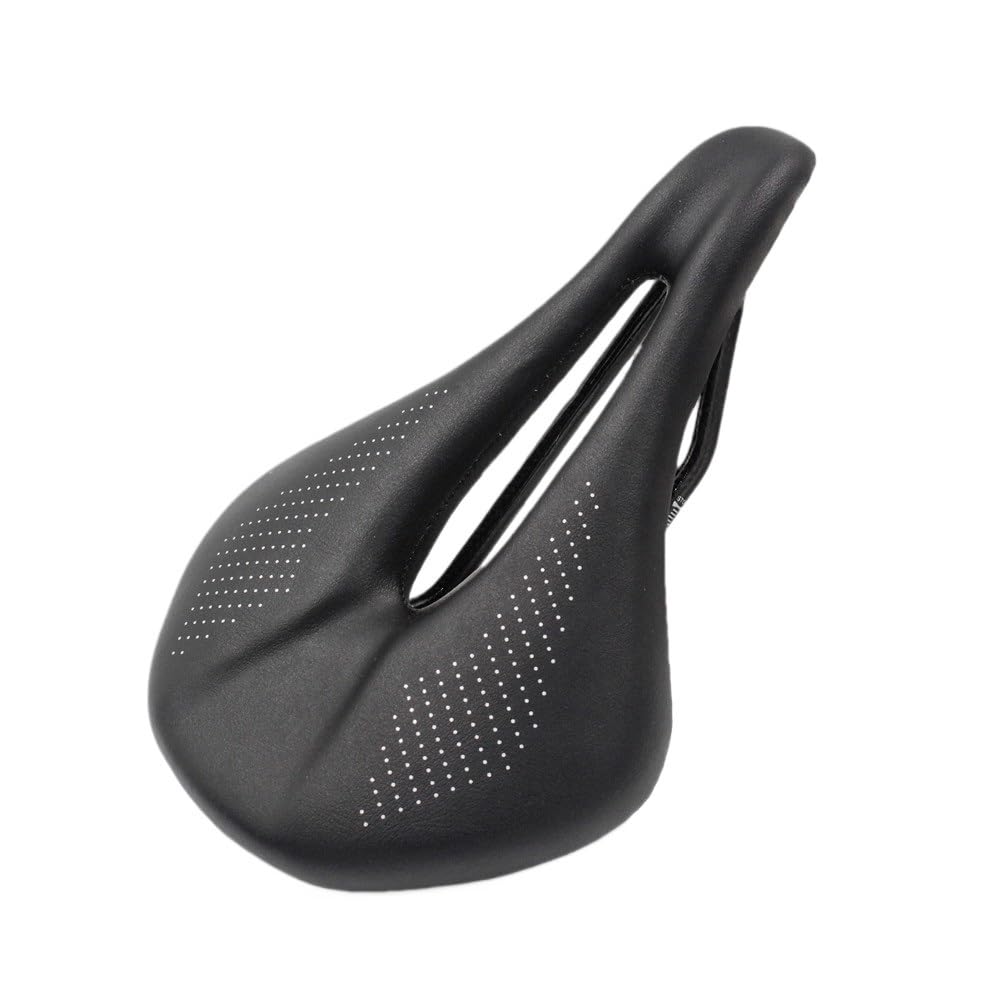 Sella MTB Sella in Carbonio, Sella for MTB/Bici da Strada Cuscini in Carbonio in Pelle Super Leggera 7x9mm Sedile for Bicicletta da Corsa 240 * 155MM Sella Bici(240 x 155mm)