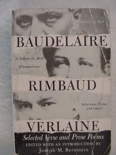 Baudelaire Rimbaud Verlaine Selected Verse and ... B002PJ9PQE Book Cover