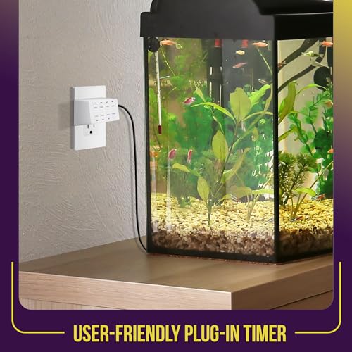 Image of ENERLITES 8-Hour Countdown Timer for Electrical Outlets, UL Listed