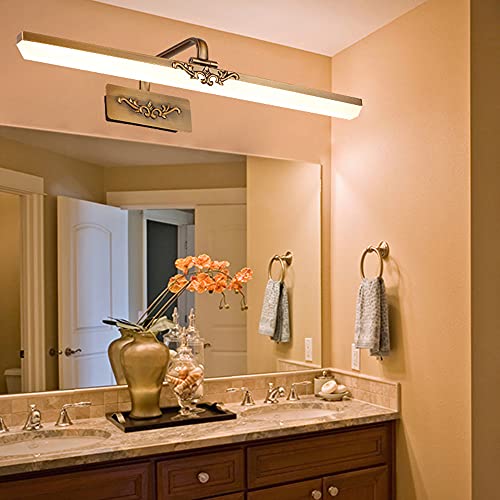 Luce Da Specchio Bagno LED 40cm DELIPOP - Girevole 180°, IP44 Impermeabile, 8W Bianco Freddo - Foto 2