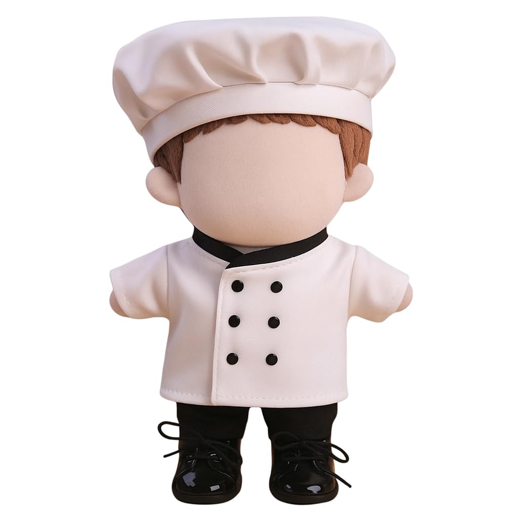 Amazon.co.jp: AXLUCE-ぬい服-ぬいぐるみ-服-20cm-人形-コック : おもちゃ