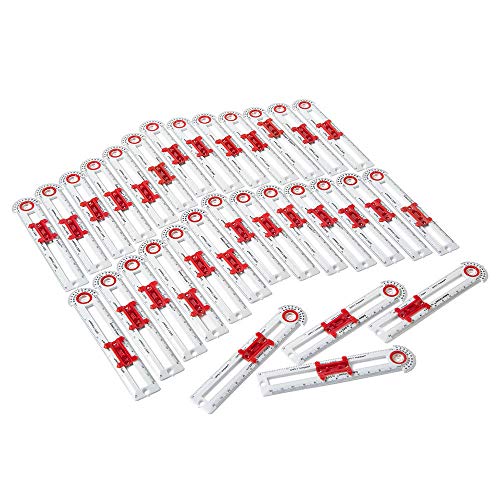 hand2mind Safe-T Bullseye Compass, Bulk Set for Classroom Math (Set of 30)