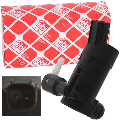 febi bilstein 34863 Waschwasserpumpe für Scheibenreinigungsanlage , 1 Stück