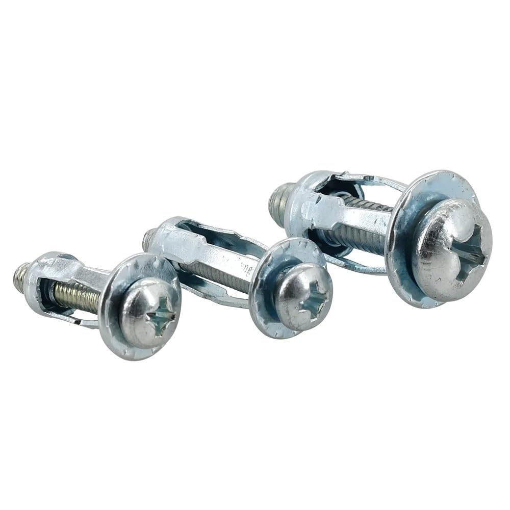 Tornillo de remache Tuercas remachables de expansión con forma pétalo, M4, M5, M6 y M8, tornillos, for maquinaria, 10, 20, 30 50 unidades(External Hex (Silver,M8x21(50Pcs)