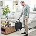 Lazenne Wine Bags for Travel - 6 Bottle Wine Bag/Wine Carrier - Wine Luggage For Professionals and Consumers. 3-in-1 Wine Tote, Rolling Suitcase and Insulated Cooler Bag with Removable Dividers