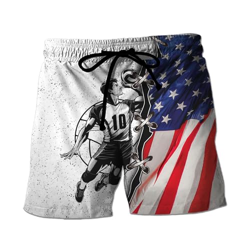 Volleyball Mens Swim Trunks - Volleyball Beach Swimming Trunk for Men - Drawstring Beach Shorts, Mens Swim Shorts Set 26