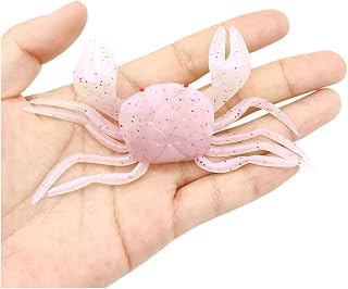 1PCS Simulation Crab for Octopus 16.5g/105mm Artificial Siilie Soft Fishing Lure Saltwater Winter Fishing Tackle