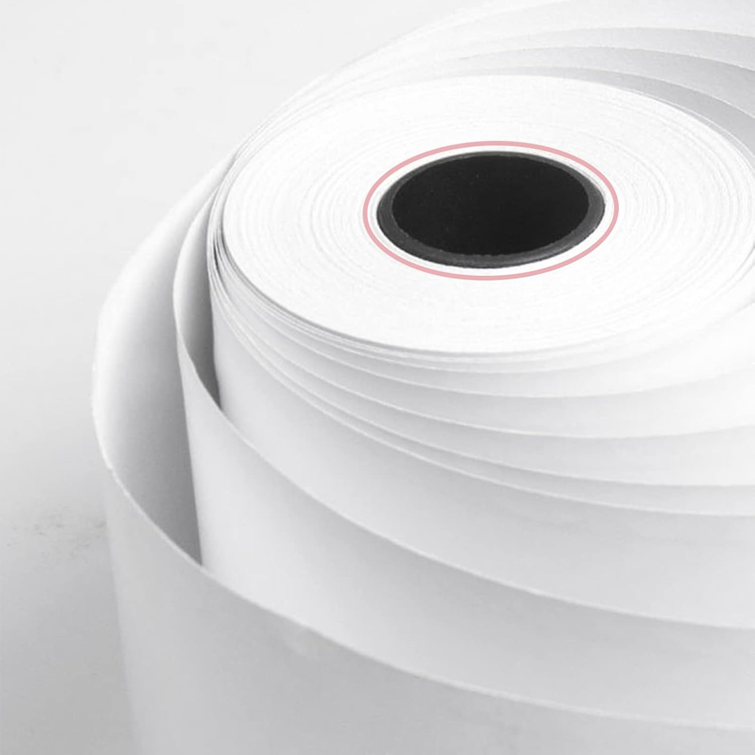 RyhamPaper Thermal Receipt Paper 2 1/4" x 165' - 50 Rolls for POS, Credit Card, Cash Register Printers