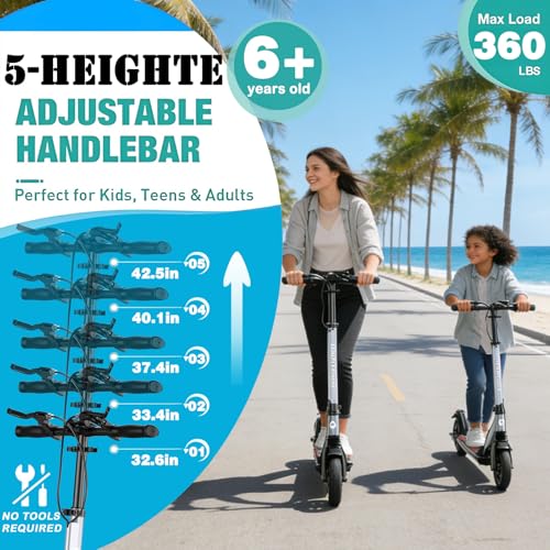 CUIOT Heavy-Duty Triple-Brake Scooter