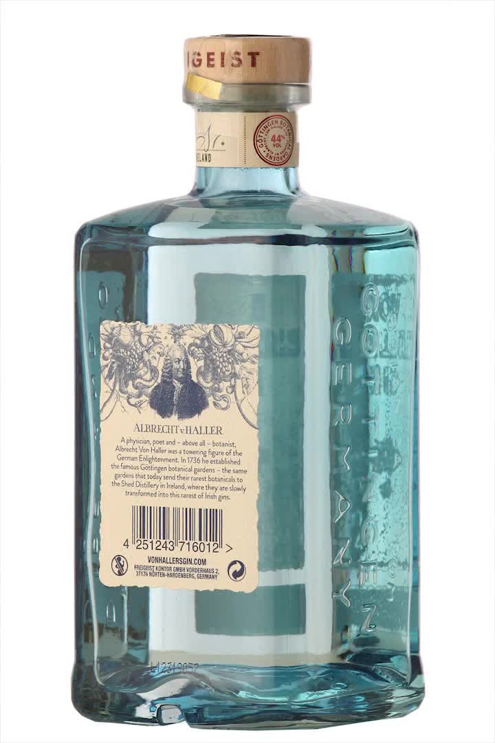 VON HALLERS GIN - Spirit of the Year , Doppel-Gold & Pokal Gewinner (World Spirits Awards) - frisch, leicht & feine… – Bild 8
