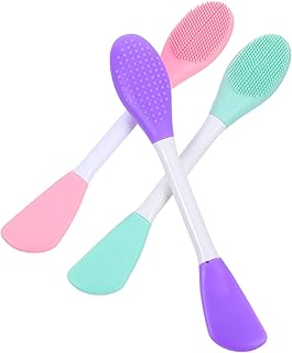 Beaupretty Juego de 3 brochas de silicona par...