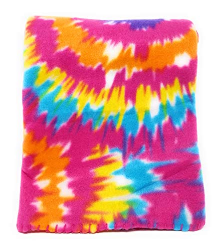 Mainstays NA Tie-Dye Fleece Throw Blanket 50In X 60In thumb #1