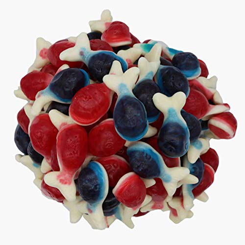 FirstChoiceCandy Jelly Filled Gummy Whales 5 Pound miniatura 5