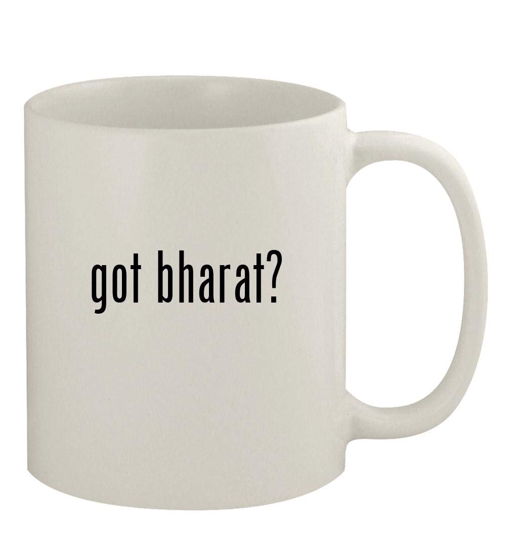 got bharat? - 11oz Ceramic White Coffee Mug, White