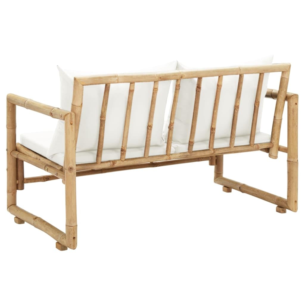 vidaXL Panca da Giardino in Bambu Panchina Divano Divanetto Sedile da Esterni