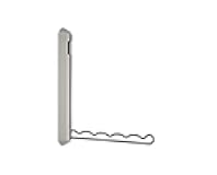 Joseph Joseph Orderly Foldaway Clothes Rail, Clothes Dryer, Laundry Ironing Drying Rack, Holds up to 5 Hangers