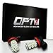 OPT7 Show Glow 9006 LED Fog Light Bulbs - 27-SMD 6000K Cool White @ 350Lm per bulb - Plug-n-Play (Pack of 2)