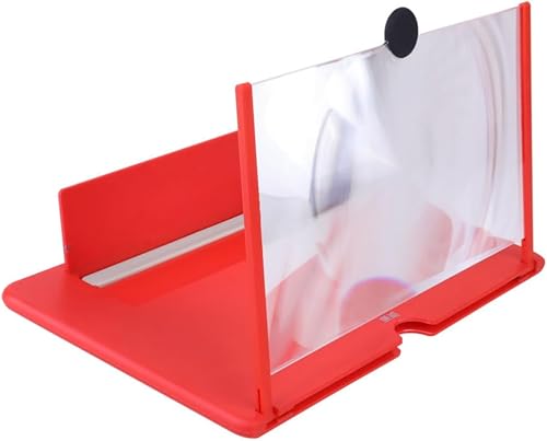 Hemobllo Lupa de pantalla para teléfono inteligente Teléfonos inteligentes Pantalla ampliada Amplificador de pantalla móvil Lupa de pantalla móvil