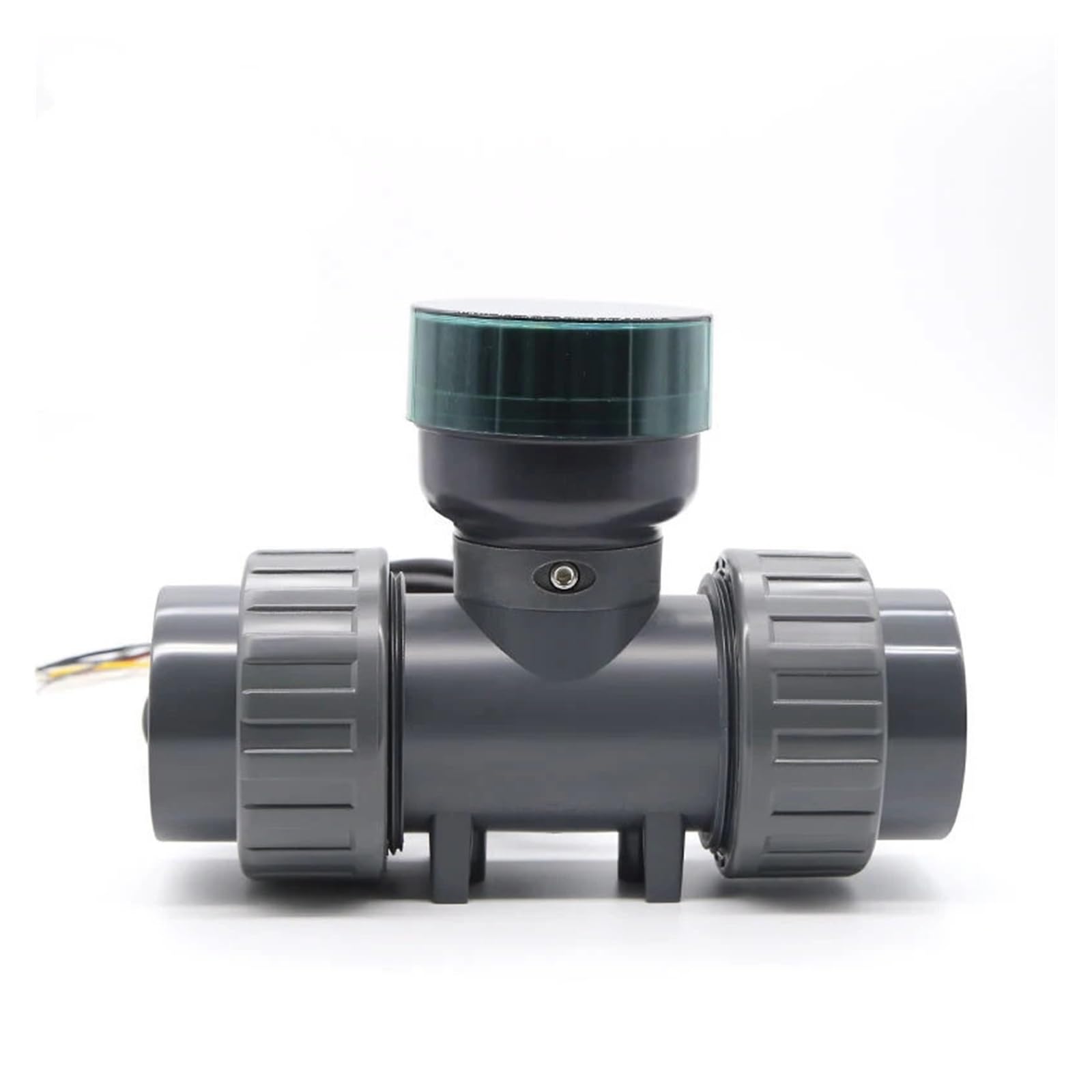 Medidor De Flujo con Pantalla Digital Inteligente De Alta Precisión, DN25-80, Medidor Electrónico RS485, Sensor De Flujo De Agua LCD For Riego De Granja/jardín(DN25,Without Display)