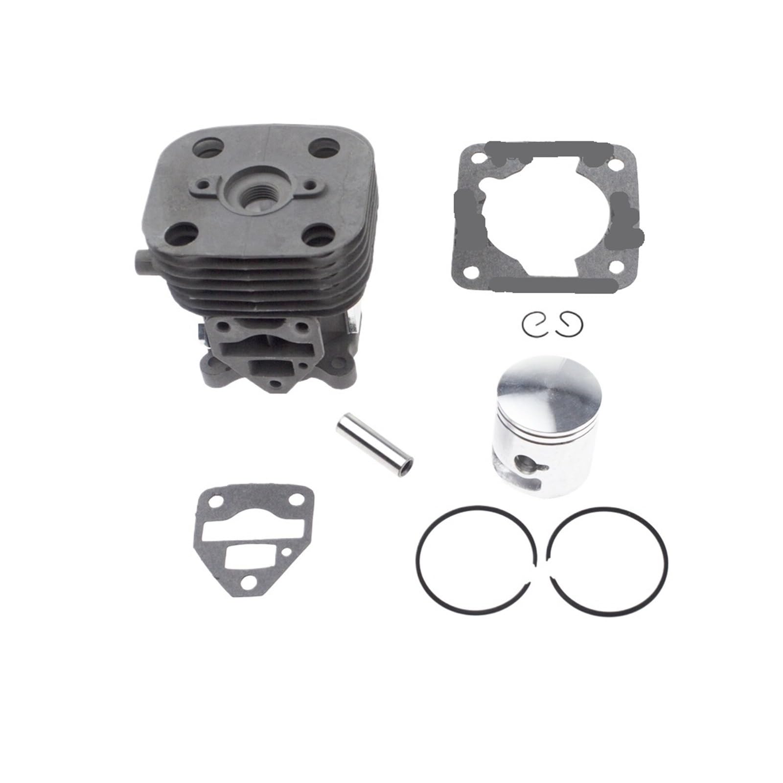 Kit piston cylindre 34 mm pour entretien de souffleur thermique de feuilles 525BX
