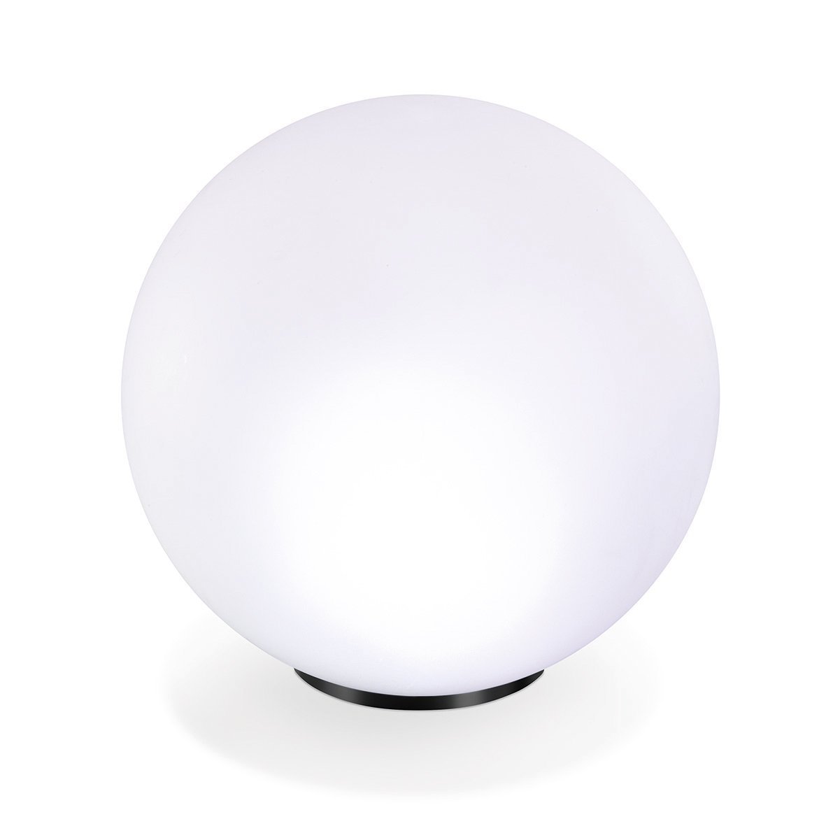 Sfera luminosa solare da 40 cm, 7 colori chiari a luce continua o alternata, 8 oredi durata della lampada solare Esotec 102611