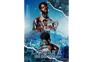 Lil Nas X Holiday Poster: Embellish Your Walls with Captivating Imagery