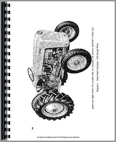 Operators Manual Ford 2N 9N Tractor      Plastic Comb