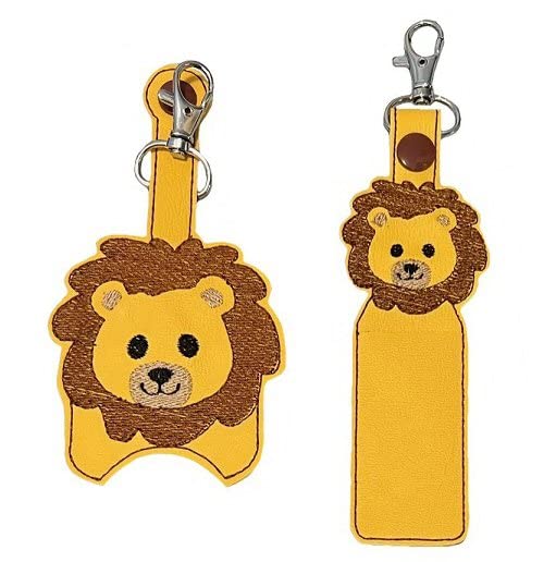 Lion Hand Sanitizer Holder And/Or Lip Balm Holder