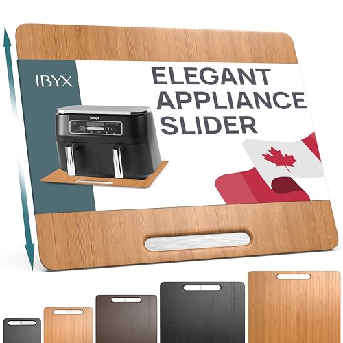Ibyx Elegant Appliance Slider - Sliding Tray for Coffee Maker & Heavy Kitchen Appliances, Easy...