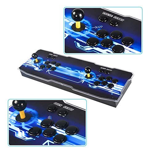 Pandora's Box 9 Multiplayer Joystick and Buttons Arcade Console, TAPDRA Cabinet Games Machines for Home, 1500 Retro Classic Video Games, Newest System with Advanced CPU, Compatible with HDMI - Thumbnail 4