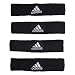 adidas Interval 3/4-inch Bicep Band, Black/White, One Size Fits All