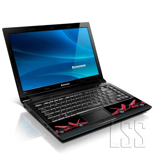 Image of LSS 15 15.6 Inches Laptop Notebook Skin Sticker with 2 Wrist Pads - Reusable Cover Protector Vinyl Sticker Cover Decal Fits 13 inch - 16 inch HP Asus Acer Samsung - Red Ferrari