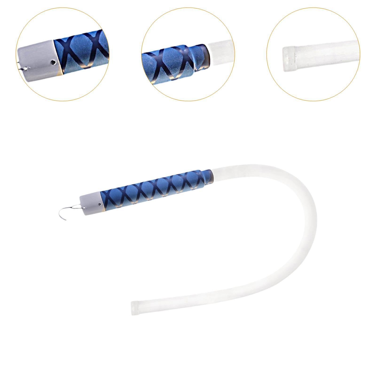 Milageto Linterna LED flexible con 3 modos, luz trabajo, luz flexible para acampar, exteriores y garaje.
