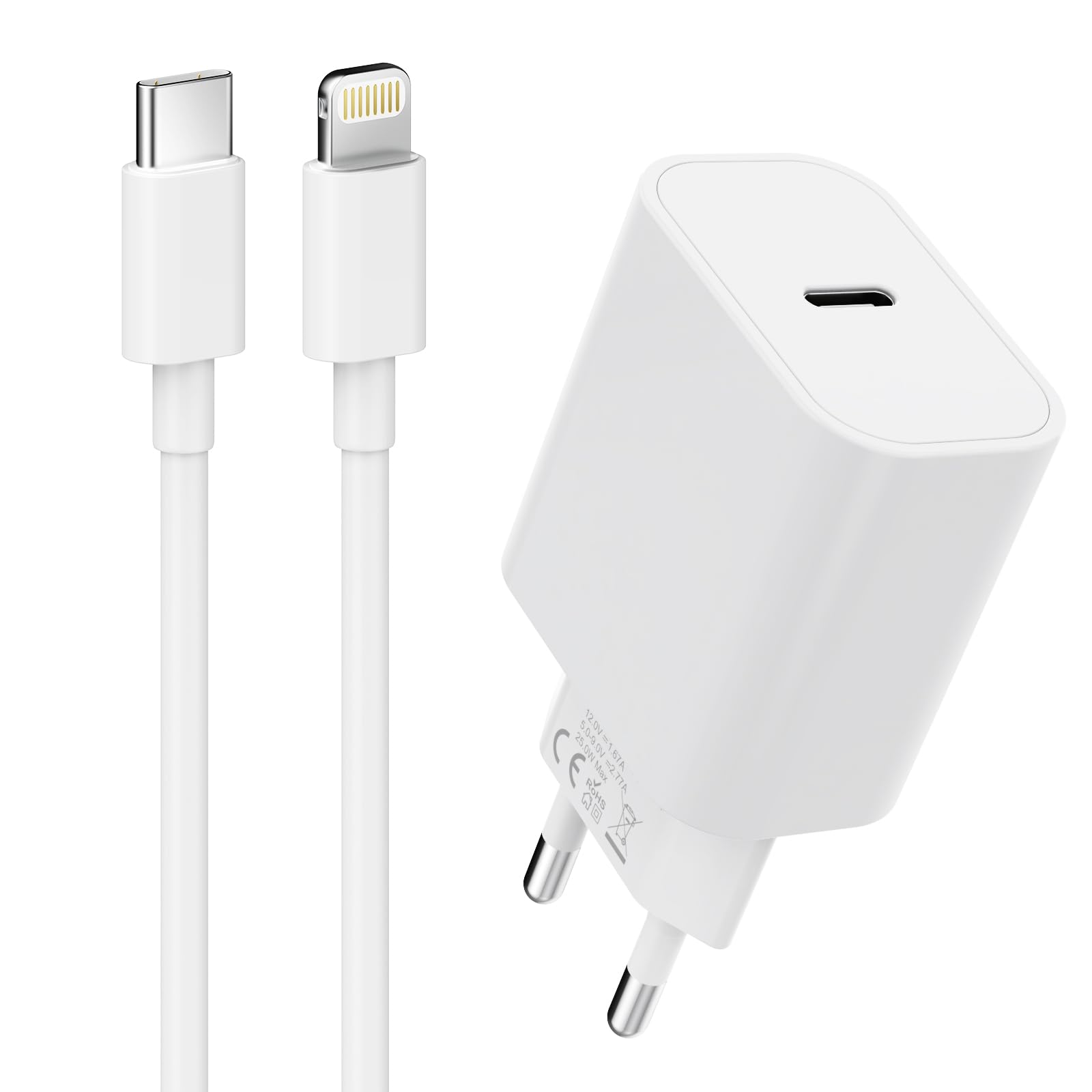iPhone ladekabel, iPhone Ladegerät, Apple MFi Zertifiziert für iPhone14 /13