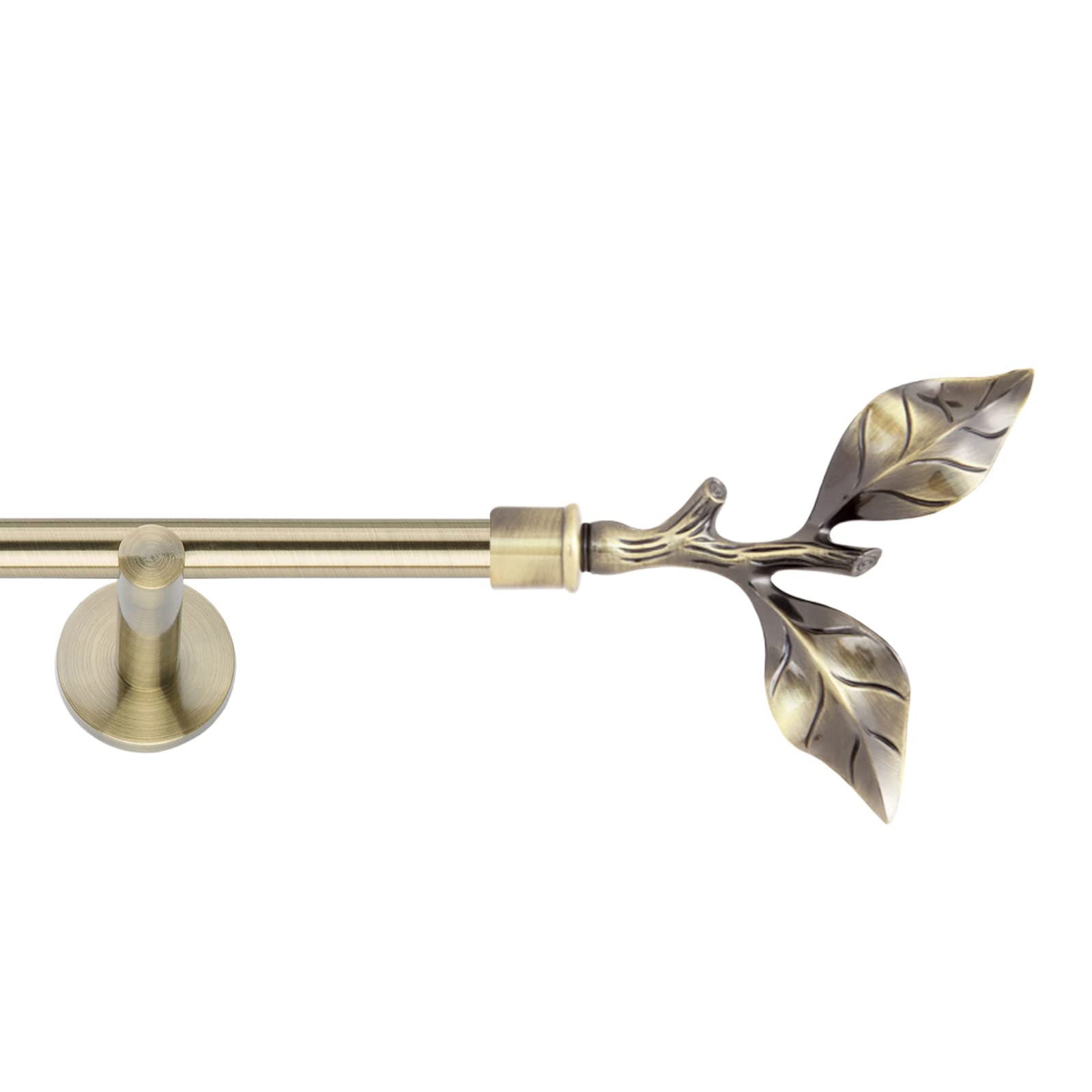 Karnisz 16 mm 1-biegowy antyczny złoty metal, 180