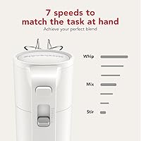 Vista 6 de KitchenAid Go Cordless Hand Mixer - battery included, KHMR762, Porcelain White