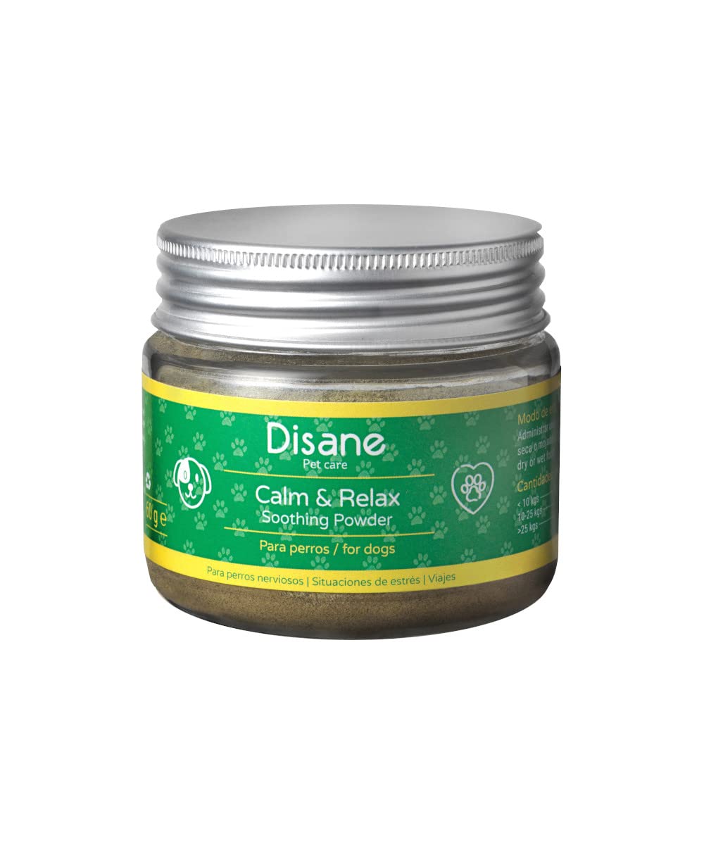 DISANE Calm & Relax Perros | Tranquilizante para Perros | Alivia el Estrés y Ansiedad | Relajante Natural