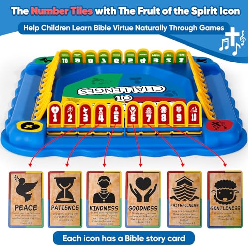 Juego de mesa Garybank Bible Conversation para niños miniatura 4