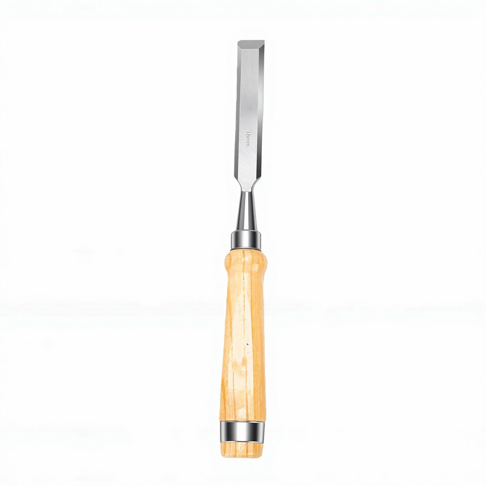 PUSOKEI Juego de Cinceles de Madera Profesionales 8 Piezas |Cinceles de Borde Biselado de 6 a 38 Mm para Carpintería Tallada en Madera