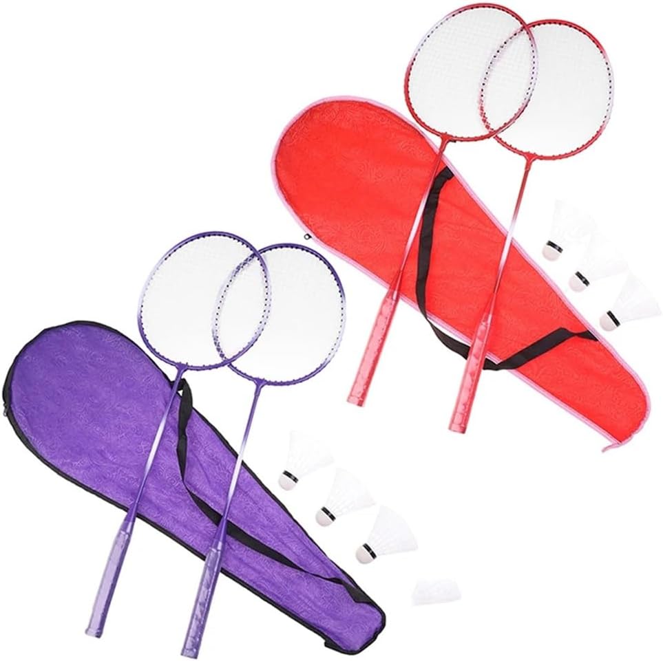 Badminton Racket Squash and Carrying Bag Cover for Two Indoor Outdoor Speed Sports