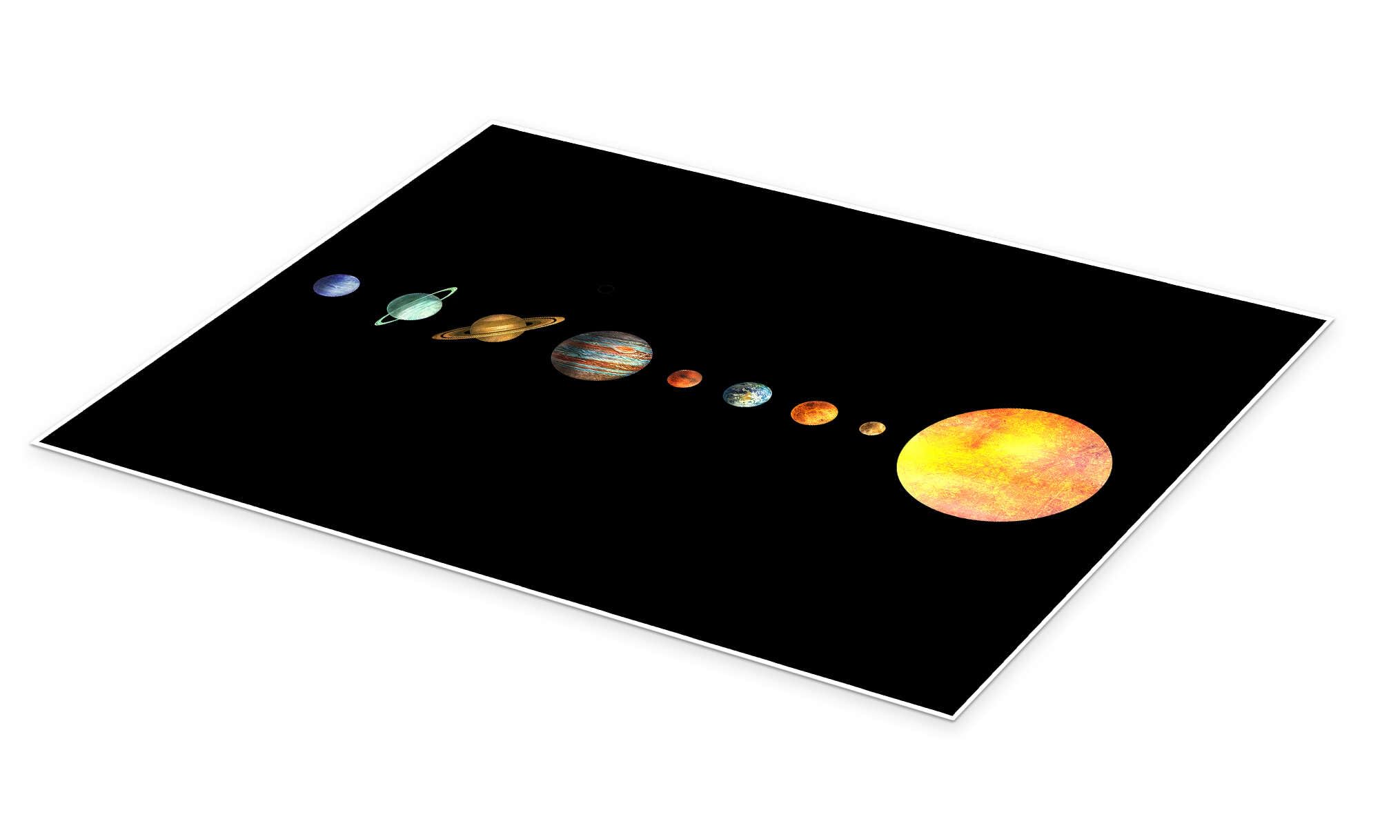 The Solar System Plakat