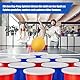 Urtioty Bierpong Becher Set, Beer Pong Becher Enthält 50 Becher und 12 Tischtennisbälle, 500ML Beerpongbecher Partybecher für Party Trinkspiele Weihnachten Camping Geburtstag Hochzeit